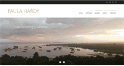 Desktop Screenshot of paulahardy.com